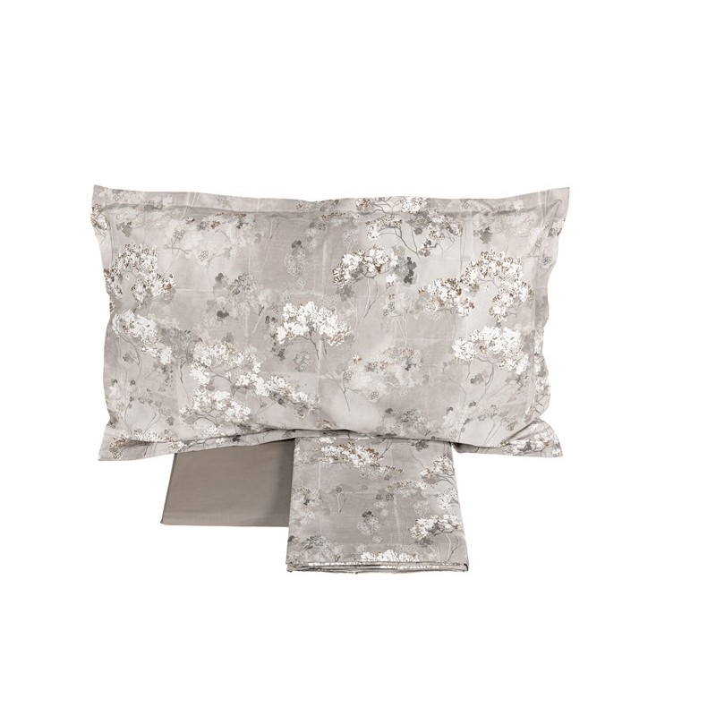 BOBOLI Pair pillowcases with flounces